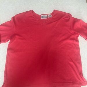 Basic Editions Vibrant Red Tee